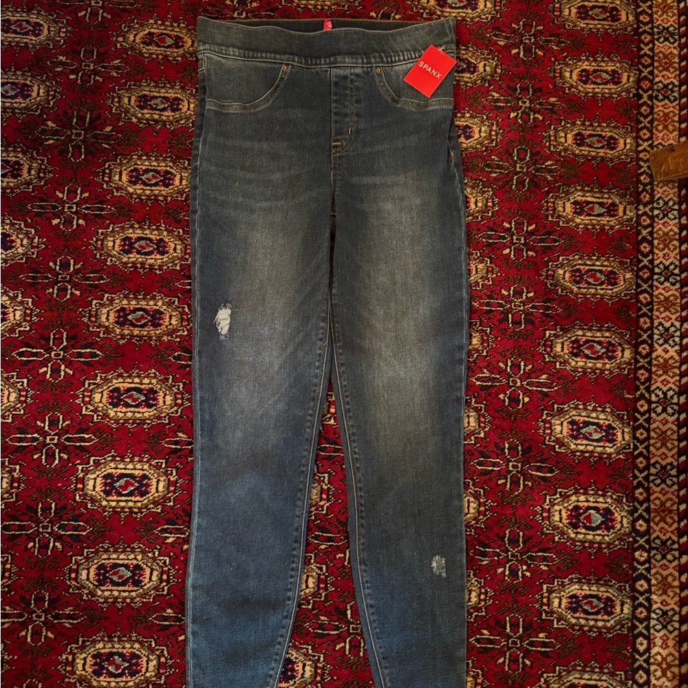 NWT Spanx denim leggings  Small
